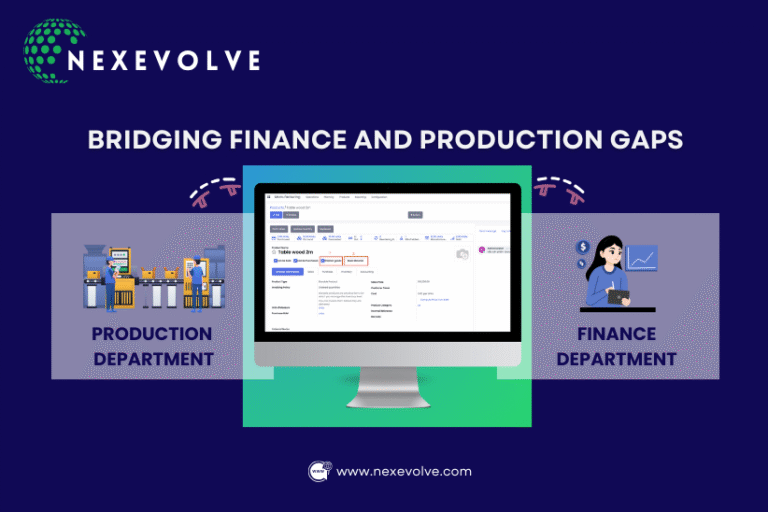 Bridging finance and production gaps with ERP system